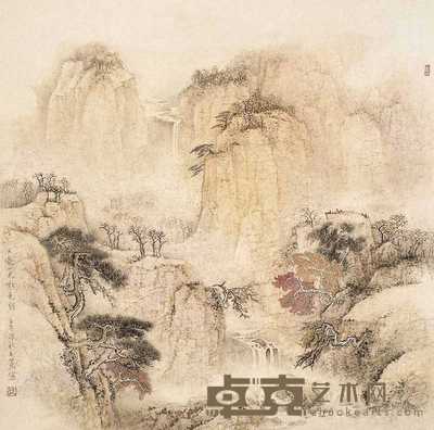 王嚚 又是一天秋色别 镜心 58×58cm
